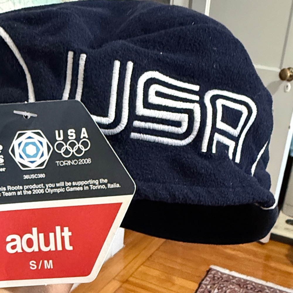Roots USA Navy Hat